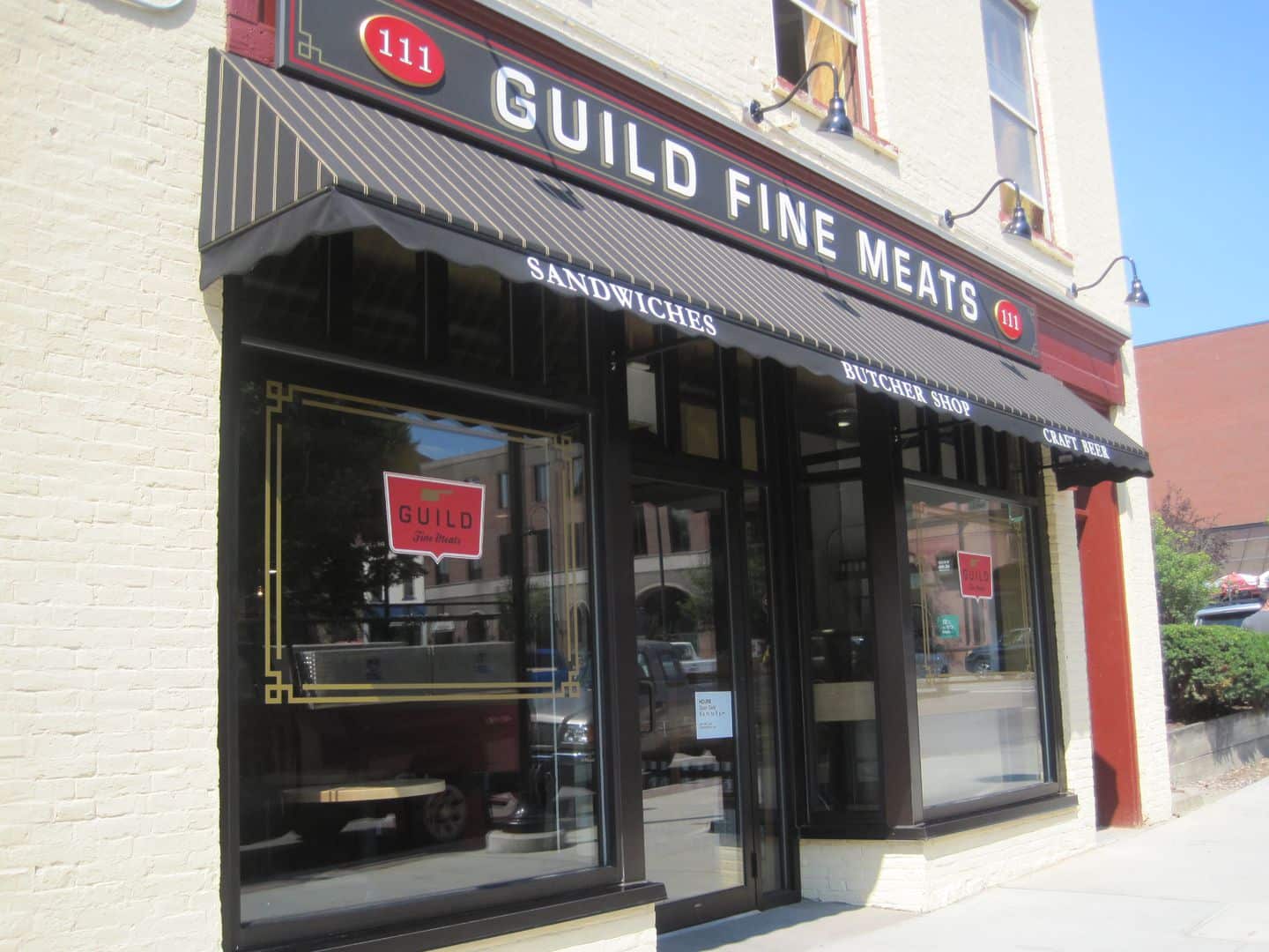 The store front of Guild Fine Meats