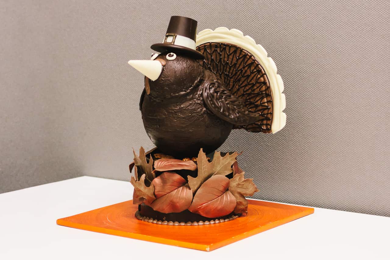Gobble, Gobble Up This Delicious Chocolate Turkey graphics