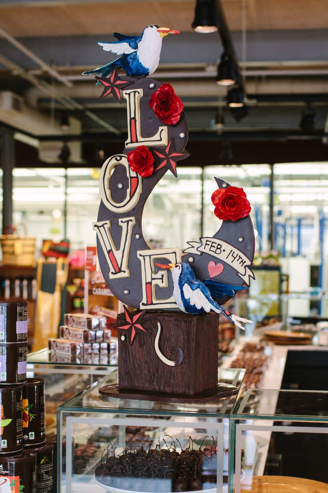 Sailor Jerry Valentine Sculpture graphics